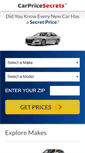 Mobile Screenshot of carpricesecrets.com